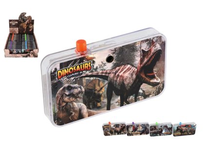 Kamera dětská promítací plast 12x7,5cm 4 druhy 24ks v boxu