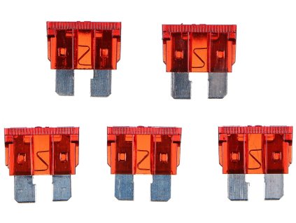 Sada nožových automobilových pojistek MECHANIC FUSE SET 10A, 100ks SIXTOL