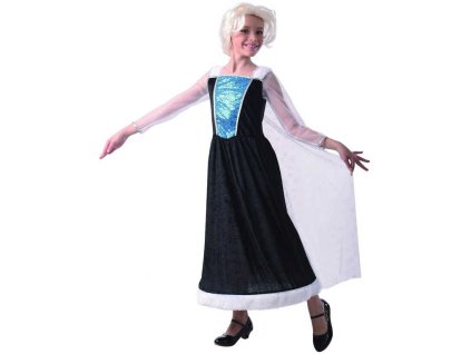 KARNEVAL Šaty Princezna vel.M (120-130cm) 5-9 let *KOSTÝM*