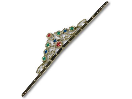 KARNEVAL Koruna královská zlatá KARNEVALOVÝ DOPLNĚK