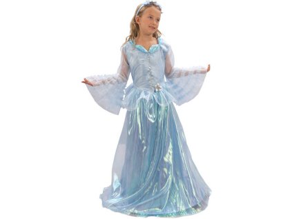 KARNEVAL Šaty Princezna vel. M (120-130cm) 5-9 let KOSTÝM