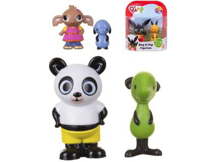 Bing a přátelé set 2 figurky 7-9cm plast na kartě 3 druhy
