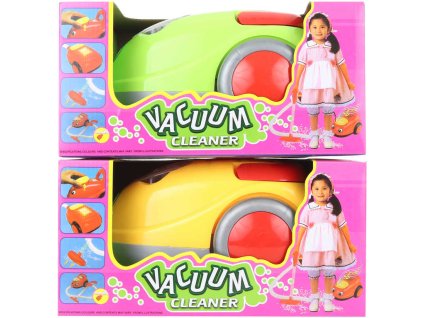 Vysavač dětský s očima vysává kuličky na baterie Zvuk 2 barvy