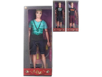 Panáček Max 30cm trendy panák letní obleček 3 druhy v krabici