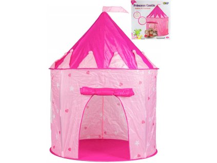 Stan princeznovský hrad 105x125x105cm růžový holčičí
