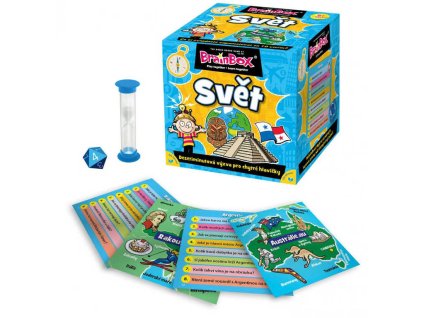 ADC BRAINBOX HRA Svět *SPOLEČENSKÉ HRY*