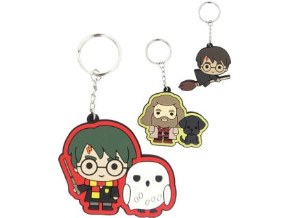 Klíčenka Harry Potter 2D přívěsek na klíče různé druhy