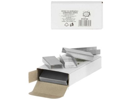 Spony náplň do sešívačky 24/6 set 1000ks v krabičce