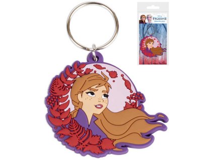 Klíčenka Frozen 2 (Ledové Království) Anna 6cm přívěsek na klíče gumový
