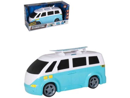 Teamsterz auto karavan 35cm na baterie Světlo Zvuk plast