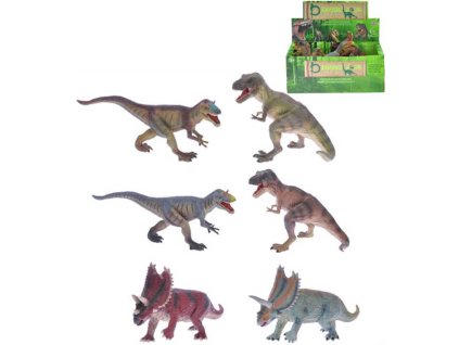 Dinosaurus 20-30cm plastový ještěr různé druhy a barvy