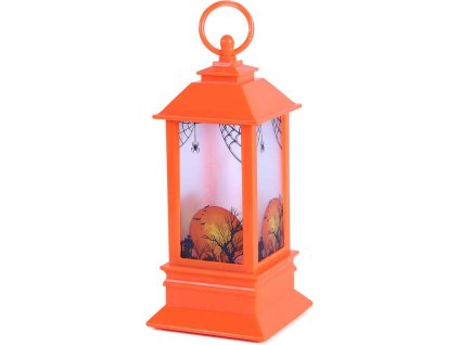 Lampa plastová na Halloween dekorace lucerna na baterie Světlo