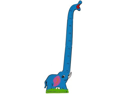 Metr pěnový nástěnný zvířátka do 160cm samolepicí na zeď 2 druhy v sáčku