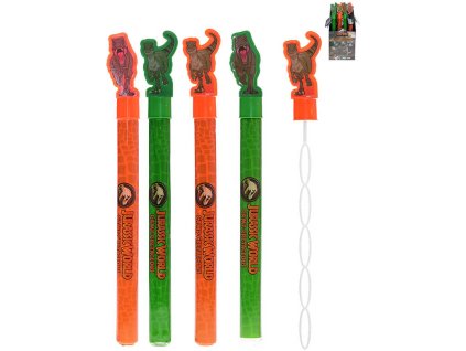 Bublifuk meč Jurský svět 37cm dětský bublifukovač 2 druhy 2 barvy