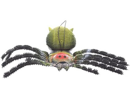 Pavouk velký pískací 29cm plastové zvířátko na gumičce