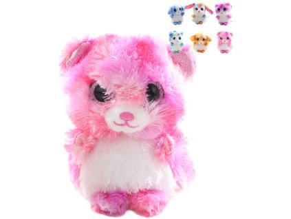 PLYŠ Zvířátko s klipem přívěsek na klíče 6 druhů *PLYŠOVÉ HRAČKY*