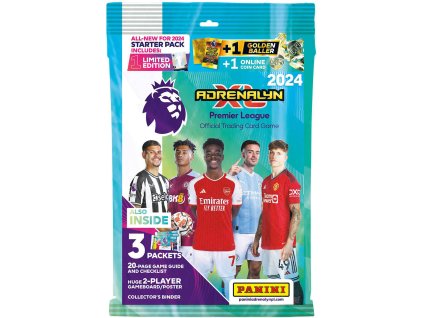 PANINI PREMIER LEAGUE 23/24 Sběratelské karty Adrenalyn XL Starter Set