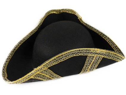 KARNEVAL Klobouk pirátský dospělý *KARNEVALOVÝ DOPLNĚK*