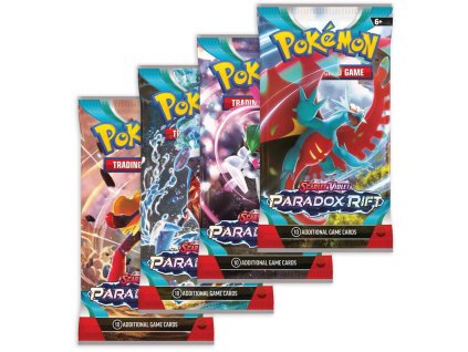 Hra PokémonTCG SV04 Scarlet & Violet Paradox Rift booster 10 karet v sáčku
