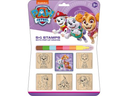 JIRI MODELS Razítka 5+1 s pop-up voskovou Tlapková Patrola