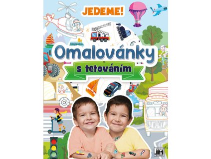 JIRI MODELS Omalovánky s tetováním Jedeme!
