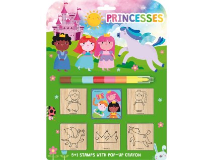 JIRI MODELS Razítka 5+1 s pop-up voskovou princezny