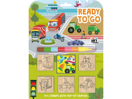 JIRI MODELS Razítka 5+1 s pop-up voskovou Doprava