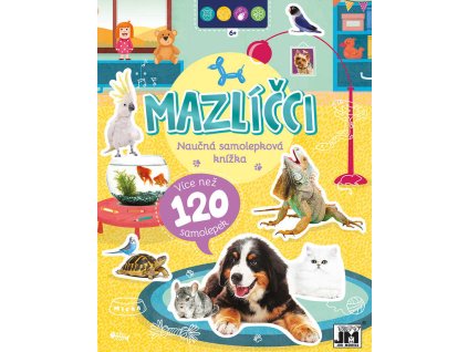 JIRI MODELS Naučná samolepková knížka Mazlíčci