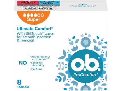 o.b. procomfort super tampony 8 ks