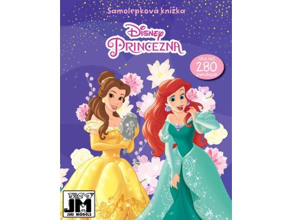 JIRI MODELS Knížka samolepková Disney Princezny