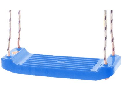 MAD Houpačka modrá závěsná 43x17cm plastové prkénko