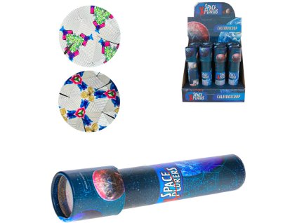 Kaleidoskop Space Xplorers dětské kukátko hvězdná obloha karton