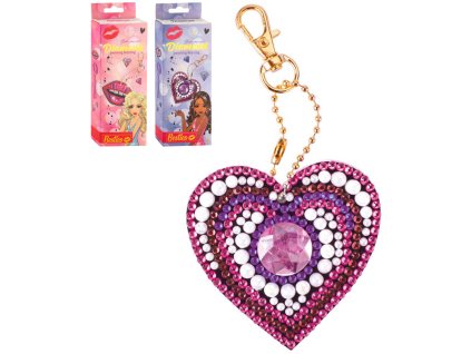 Výroba diamantového přívěsku na klíče Diamantové malování klíčenka 2 druhy