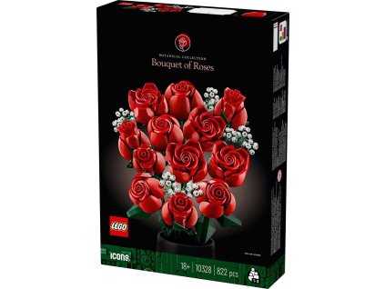 LEGO ICONS Kytice růží 10328 STAVEBNICE