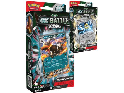 Pokémon TCG: Houndoom / Melmetal ex Battle Deck 60 karet s doplňky