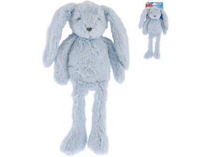 PLYŠ Zajíček modrý 37cm dlouhé nohy Mini Club *PLYŠOVÉ HRAČKY*
