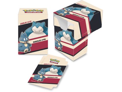 Pokémon UP: GS Snorlax Munchlax krabička plastová na karty