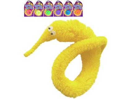 Červík magický trikový 22cm kouzelný na provázku 6 barev