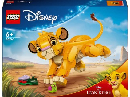 LEGO DISNEY Lví Král: Lvíče Simba 43243 STAVEBNICE