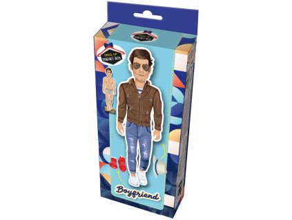 JIRI MODELS Panenky magnetické oblékací Kluk se stojánkem