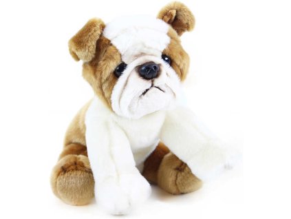 PLYŠ Pes Buldok 30cm exkluzivní kolekce *PLYŠOVÉ HRAČKY*