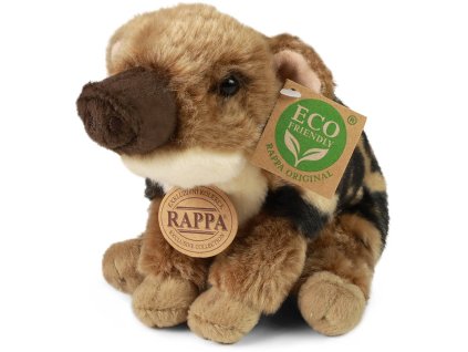 PLYŠ Prase divoké 20cm mládě sedící Eco-Friendly *PLYŠOVÉ HRAČKY*