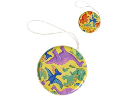 Jojo kovové dinosauři jo-jo (yo-yo) 2 druhy