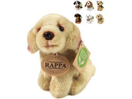 PLYŠ Pes sedící 12cm Eco-Friendly *PLYŠOVÉ HRAČKY*