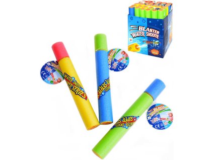 Pistole vodní pěnová trubice soft vodní dělo 29cm na vodu 4 barvy