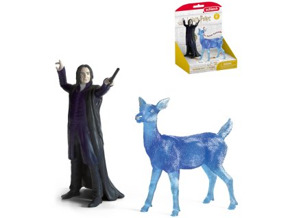 SCHLEICH Harry Potter set figurka Severus Snape + Patron plast