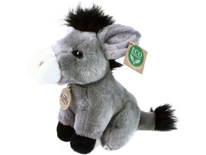 PLYŠ Osel sedící 18cm Eco-Friendly *PLYŠOVÉ HRAČKY*