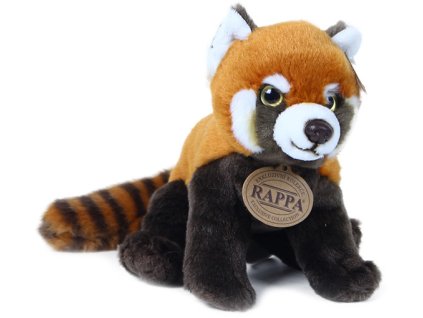 PLYŠ Panda červená 20cm sedící Eco-Friendly *PLYŠOVÉ HRAČKY*