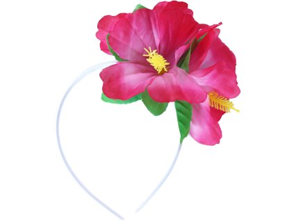 KARNEVAL Čelenka Havaj květy *KARNEVALOVÝ DOPLNĚK*