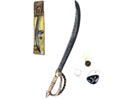 KARNEVAL Šavle pirátská set s doplňky *KARNEVALOVÝ DOPLNĚK*